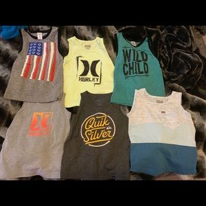 Lot of cool tanks for your little surfer dude!